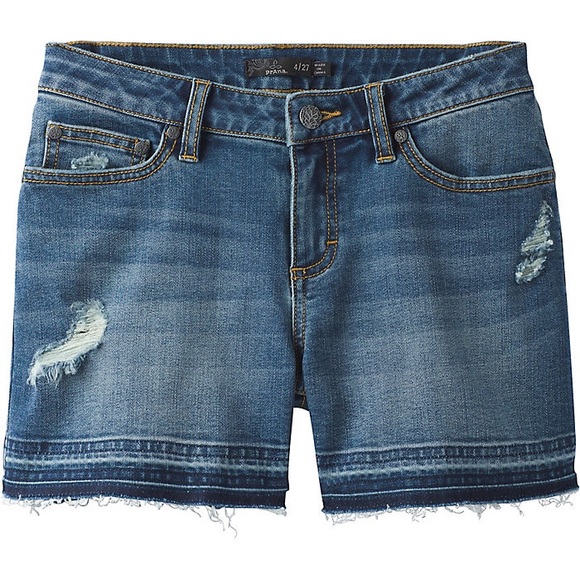 Prana - London Cut Off Shorts NWOT Size 4 - Picture 1 of 6